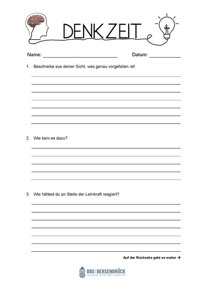Datei:BES - Denkzeit Reflexionsbogen.pdf